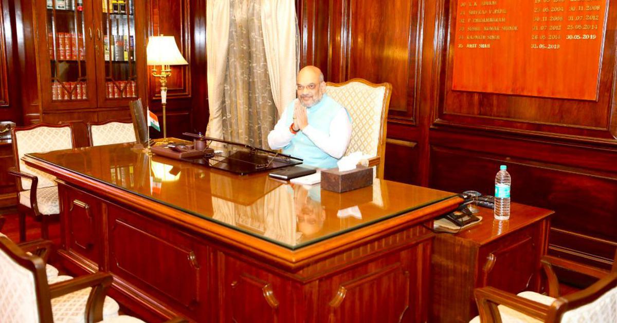 Shri Amit Shah assumes charge as Union Home Minister of India ...